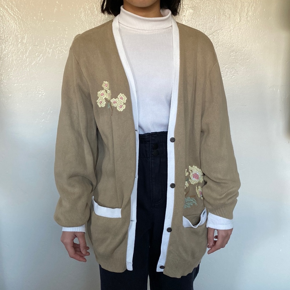 VANS Embroidered Cardigan
